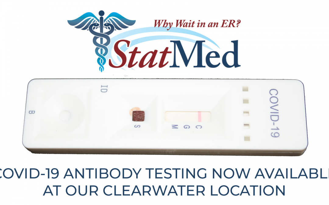 COVID-19 Antibody Testing Now Available At StatMed Clearwater